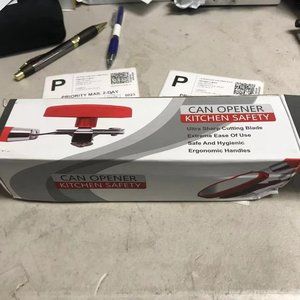 CAN OPENER , KITCHEN SAFETY